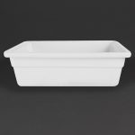 Olympia Whiteware 1/2 Half Size Gastronorm 100mm - Image 3