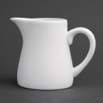 Olympia Whiteware Cream & Milk Jugs 170ml (6 Pack)