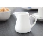 Olympia Whiteware Cream & Milk Jugs 170ml (6 Pack) - Image 8