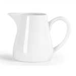 Olympia Whiteware Cream & Milk Jugs 212ml (6 Pack) - Image 2