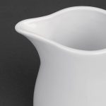 Olympia Whiteware Cream & Milk Jugs 305ml (6 Pack) - Image 4