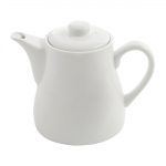 Olympia Whiteware Teapots 483ml (4 Pack) - Image 2