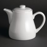 Olympia Whiteware Teapots 795ml (4 Pack)