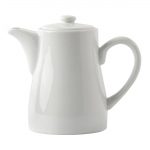 Olympia Whiteware Coffee Pots 310ml (4 Pack) - Image 5