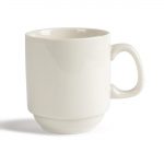 Olympia Ivory Stacking Mugs 285ml (12 Pack) - Image 2