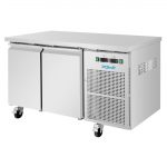 Polar U-Series Double Door Counter Fridge/Freezer 124Ltr - Image 3