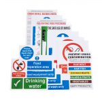 Vogue Food Preparation Sign Pack - Image 2
