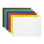 Hygiplas Low Density 6-Piece Chopping Board Set 450x300x10mm - Image 3