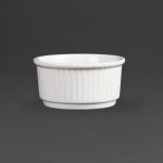 Olympia Whiteware Stacking Ramekins 85mm (12 Pack)