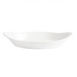 Olympia Whiteware Oval Eared Dishes 229x 127mm (6 Pack) - Image 2