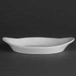 Olympia Whiteware Oval Eared Dishes 229x 127mm (6 Pack) - Image 4