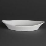 Olympia Whiteware Oval Eared Dishes 262mm (6 Pack) - Image 5