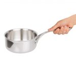 Vogue Stainless Steel and Aluminium Tri-Wall Saucepan 16cm - Image 8