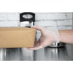 Vogue Powder-Free Vinyl Gloves Clear Large (100 Pack) - Image 5