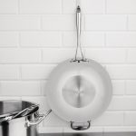 Vogue Tri Wall Wok Flat Base 30cm - Image 6