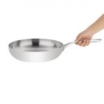 Vogue Stainless Steel and Aluminium Tri-Wall Frying Pan 28cm - Image 4