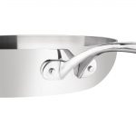 Vogue Stainless Steel and Aluminium Tri-Wall Frying Pan 28cm - Image 5