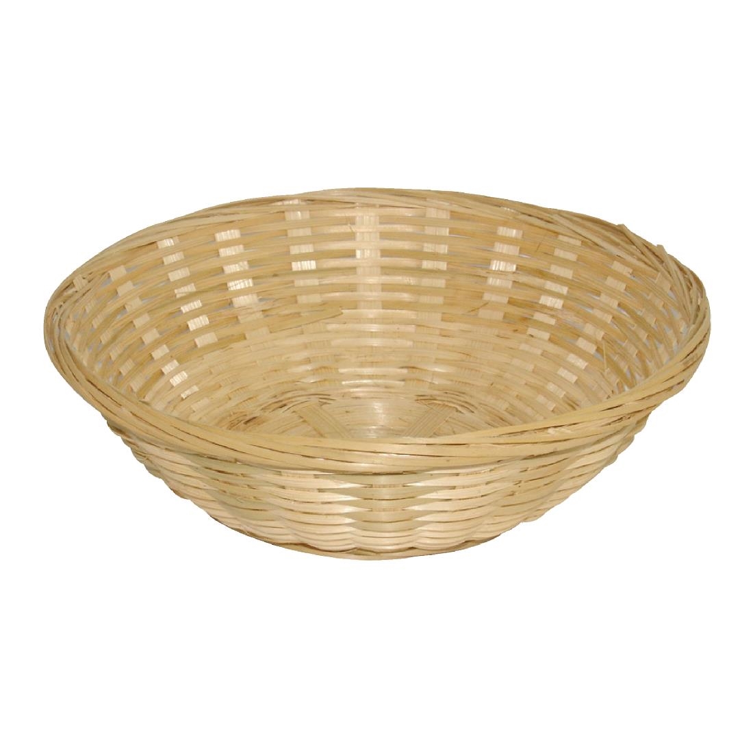 y570-basket.jpg Olympia Wicker Round Bread Baskets (6 Pack) - Image 1