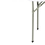 Bolero HDPE Square Folding Table 3ft White (Single) - Image 4