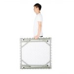 Bolero HDPE Square Folding Table 3ft White (Single) - Image 6