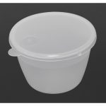 Kitchen Craft Polypropylene Pudding Basins 140ml (12 Pack)